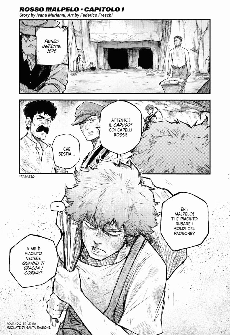 Manga Issho - Rosso Malpelo Manga Issho - Rosso Malpelo
